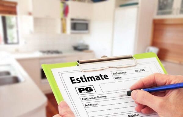 painting estimate from PG PAINT & DESIGN Ottawa Painters