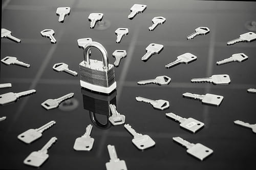 keys for locks and doors