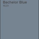 Bachelor Blue 1629 benjamin moore paint colour sample