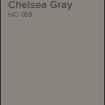 Chelsea Gray HC-168 Benjamin Moore Paint colour sample for interior painting by ottawa house painters PG PAINT & DESIGN
