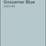 Gossamer Blue 2123-40 benjamin moore paint colour sample used in interior house painting by ottawa painters PG PAINT & DESIGN