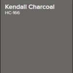 Kendall Charcoal HC-166 Benjamin Moore Paint colour sample for interior painting by ottawa house painters PG PAINT & DESIGN