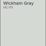 Wickham Gray HC-171 Benjamin moore paint colour sample used for painting interior of house by PG PAINT & DESIGN Ottawa painters