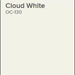 cloud white oc-130 benjamin moore paint colour sample used for interior painting by PG PAINT & DESIGN house painters in Ottawa