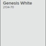 genesis white 2134-70 paint colour sample by benjamin moore paints used for interior painting by ottawa house painters PG PAINT & DESIGN